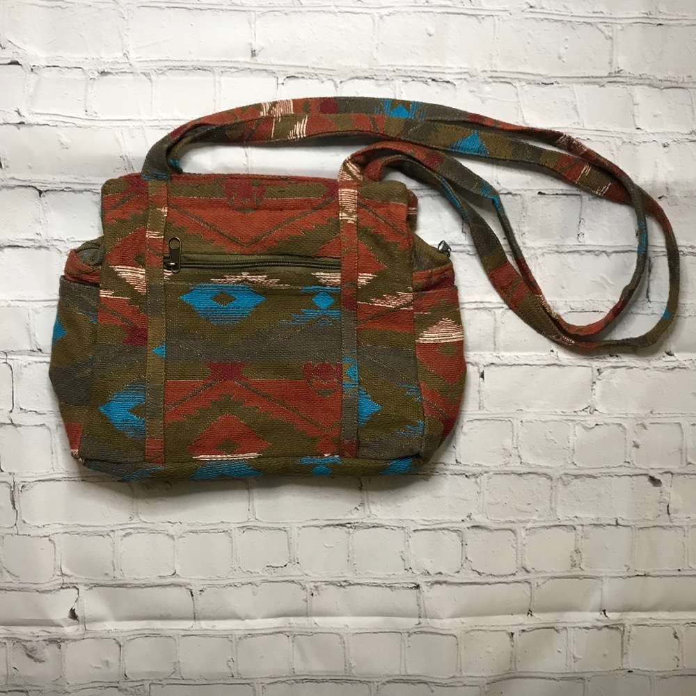 Canyon Sky Aztec Shoulder Bag/Purse